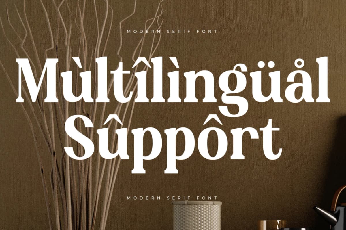 Preview 12 for Braden - Modern Serif Font