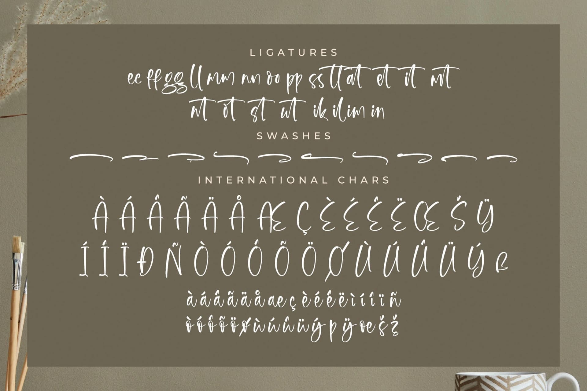 Preview 14 for Mystical Sunlight – Modern Handwritten Font