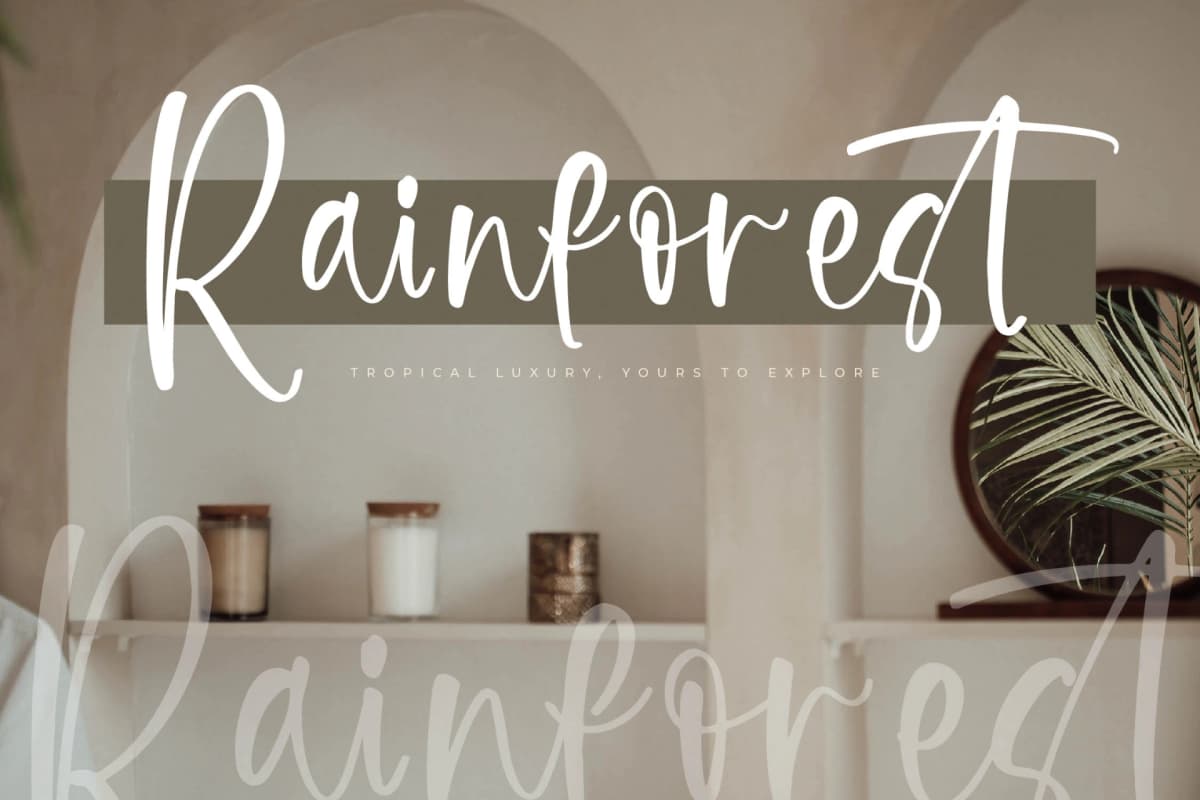Mystical Sunlight – Modern Handwritten Font font preview 2
