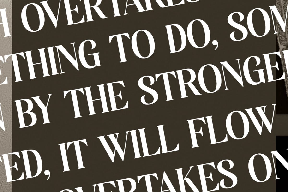 Miguales - Modern Alternate Serif font preview 9