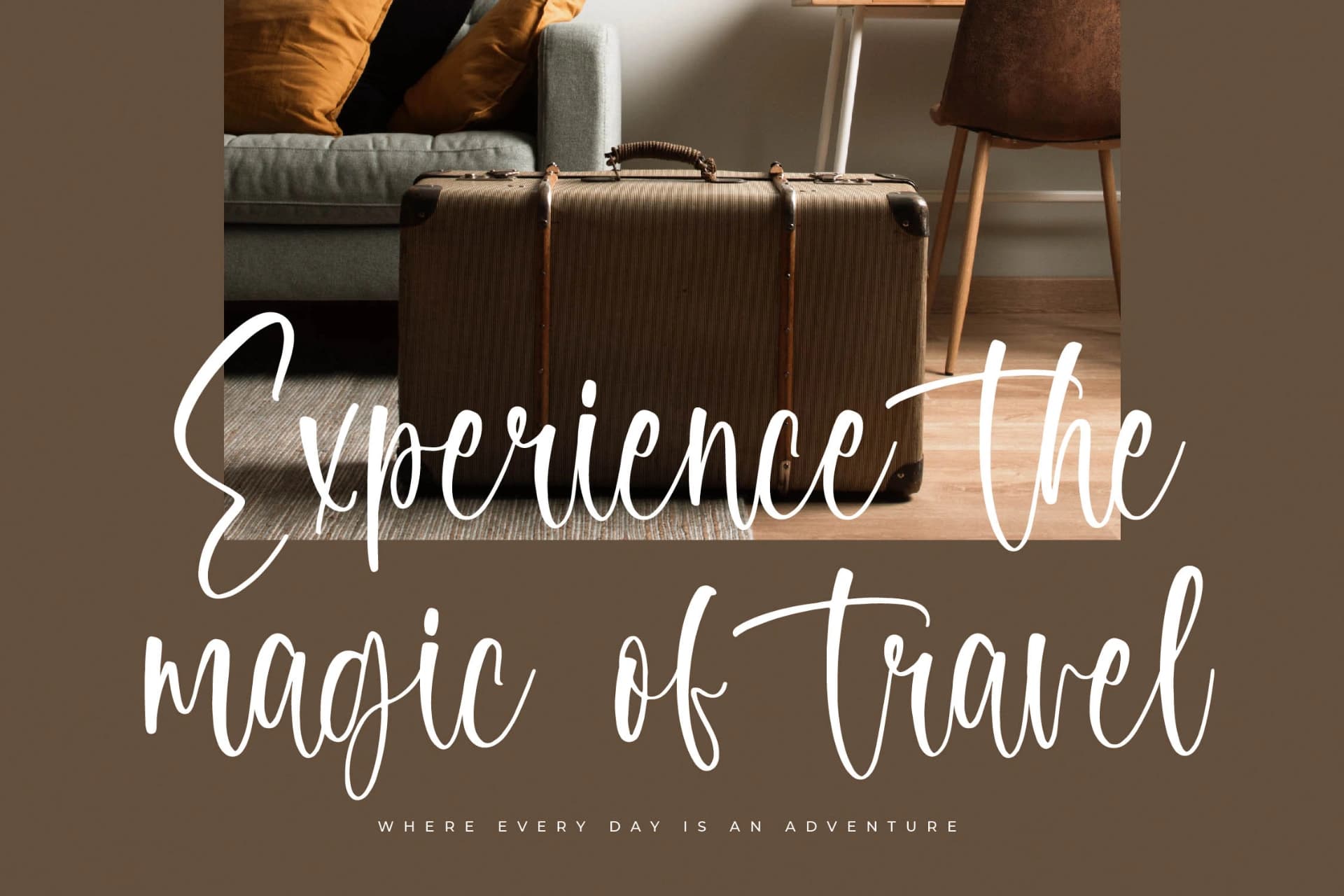 Preview 4 for Satherly – Modern Handwritten Font