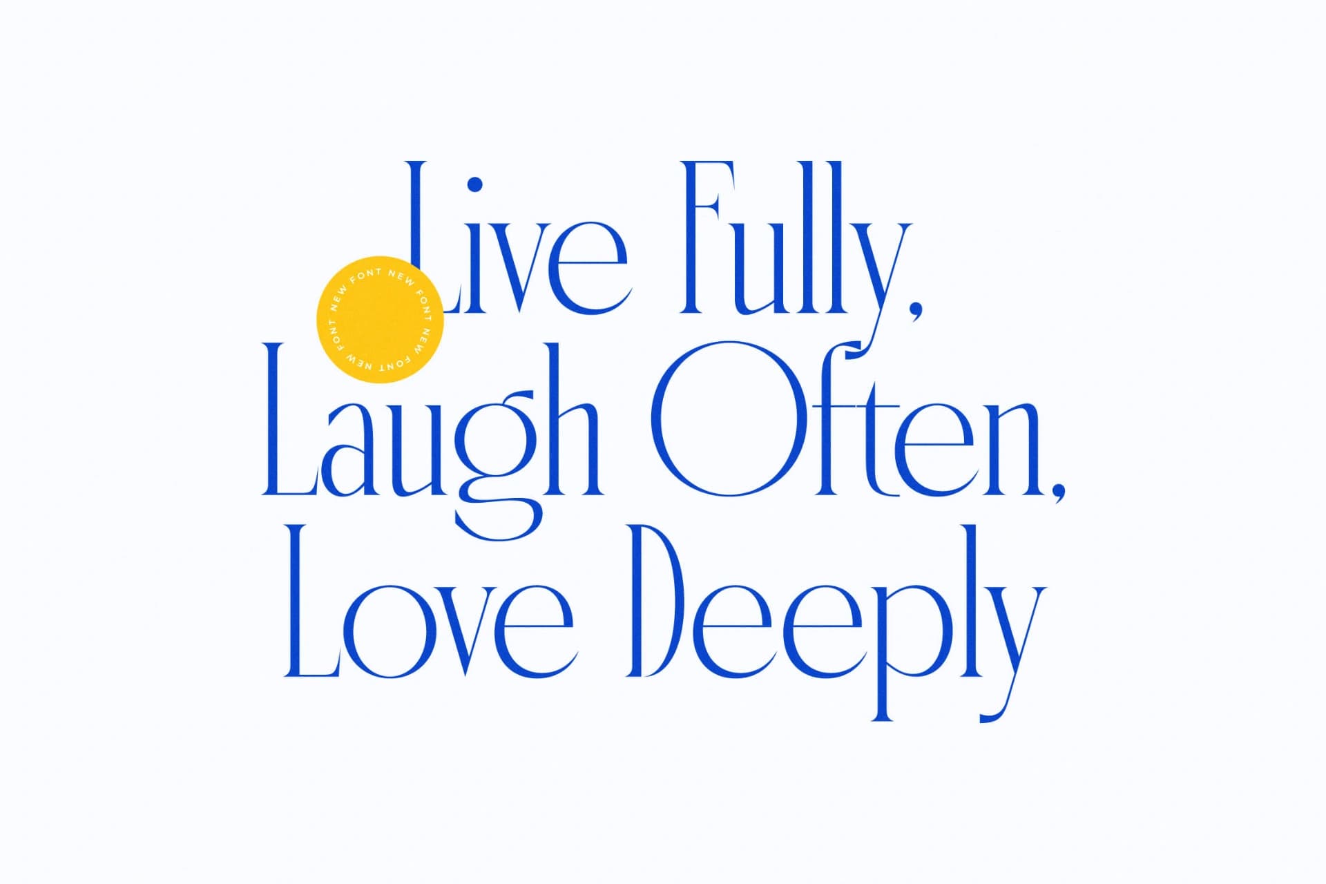 Preview 6 for Emblora - Modern Display Serif