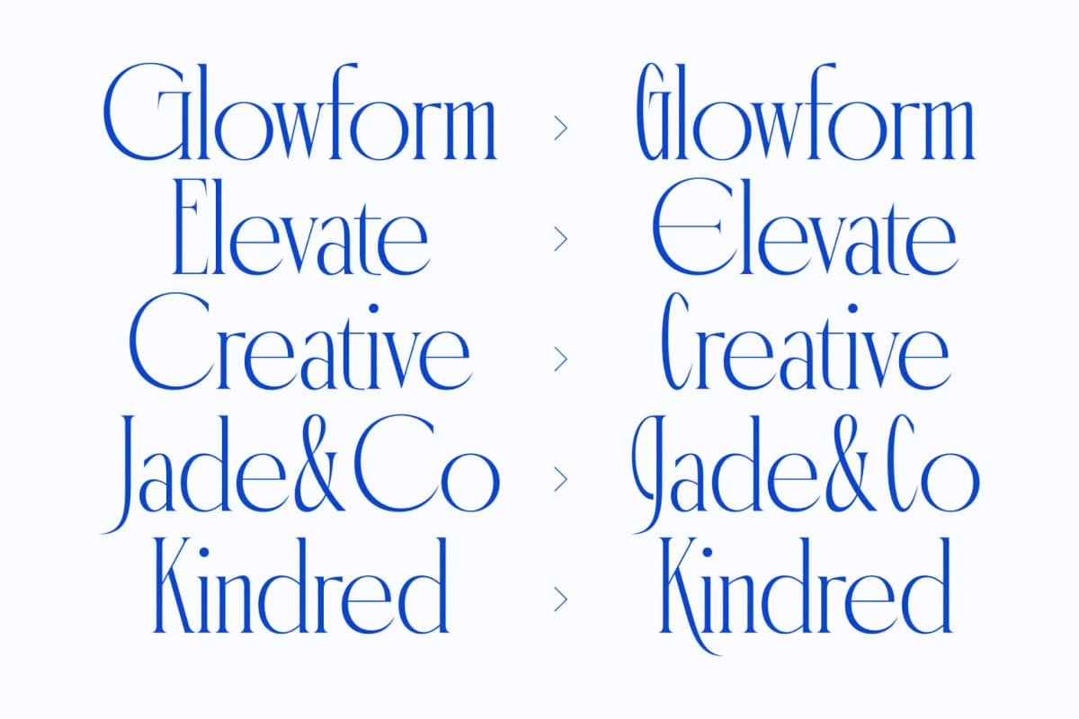 Preview 9 for Emblora - Modern Display Serif