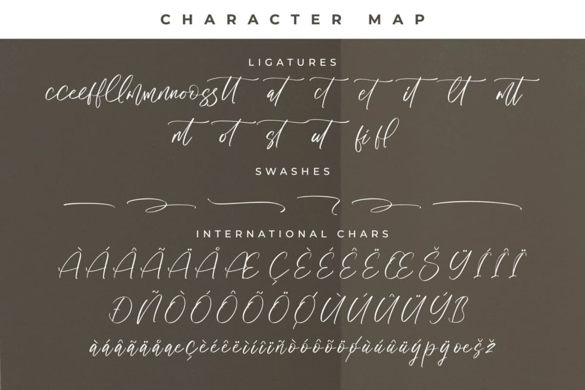 Prostlande – Modern Handwritten Script font preview 14