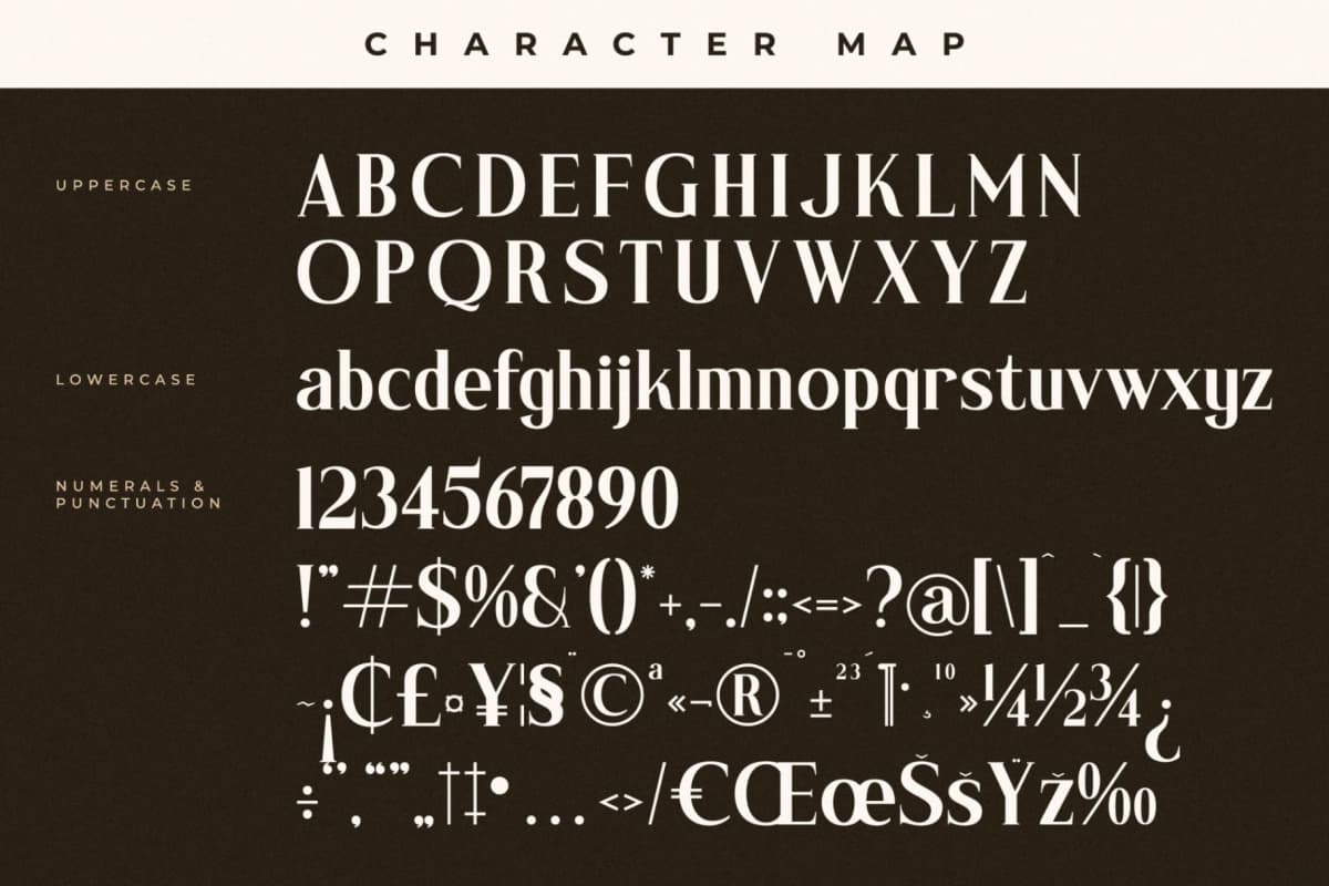 Preview 13 for Mascefla – New Modern Serif Font
