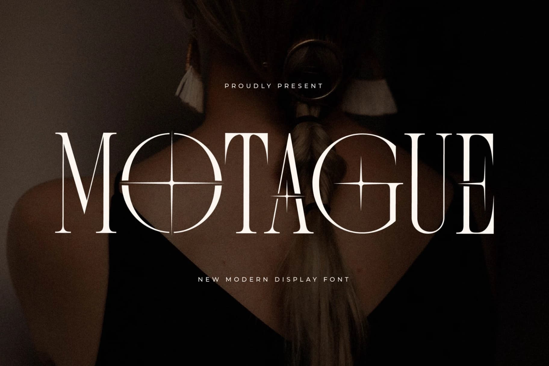 Preview of Motague – New Modern Display Font font