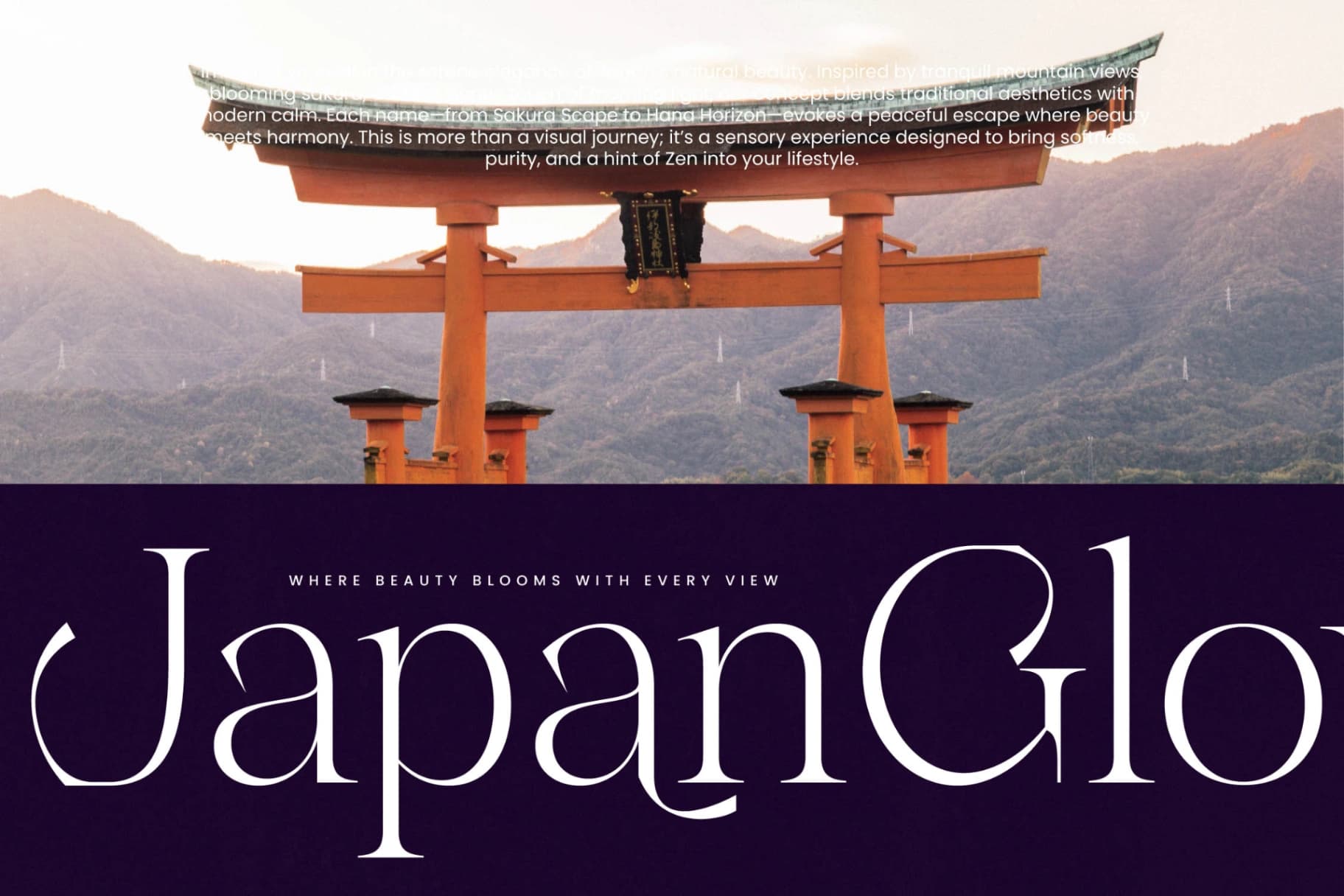 Preview 3 for Gravite Elevaty - Modern Display Serif Font