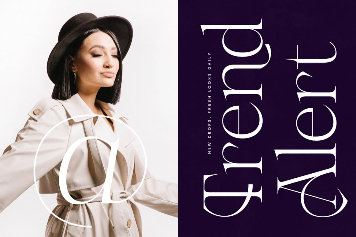 Preview 6 for Gravite Elevaty - Modern Display Serif Font