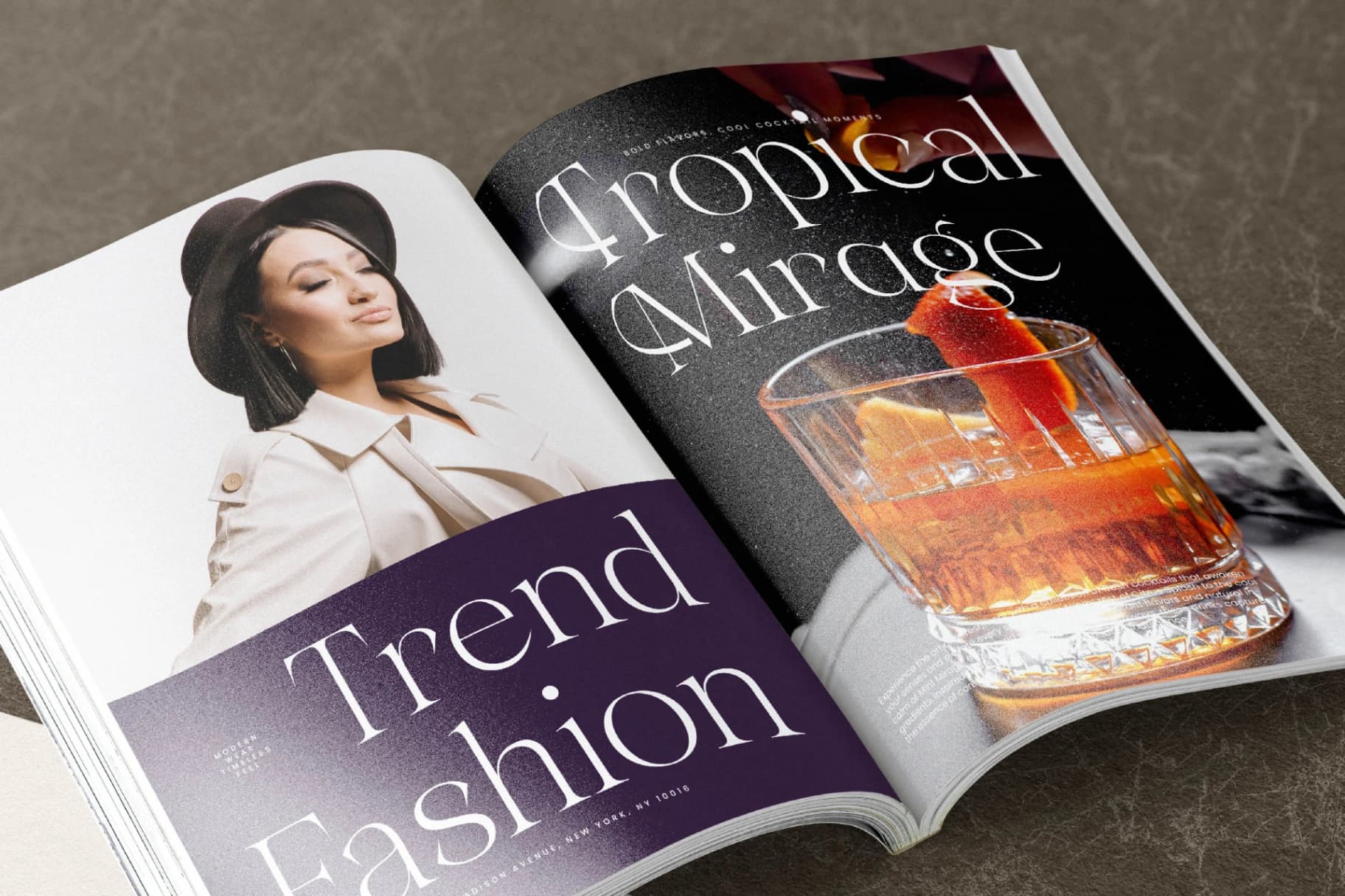 Preview 14 for Gravite Elevaty - Modern Display Serif Font