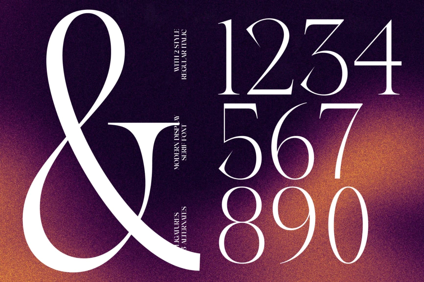 Preview 8 for Gravite Elevaty - Modern Display Serif Font
