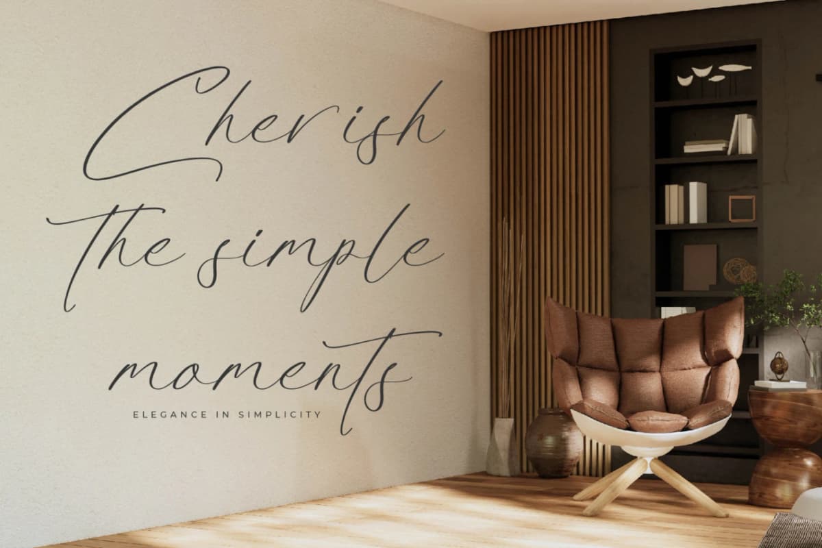 Platimye – Stylish Signature Font font preview 4