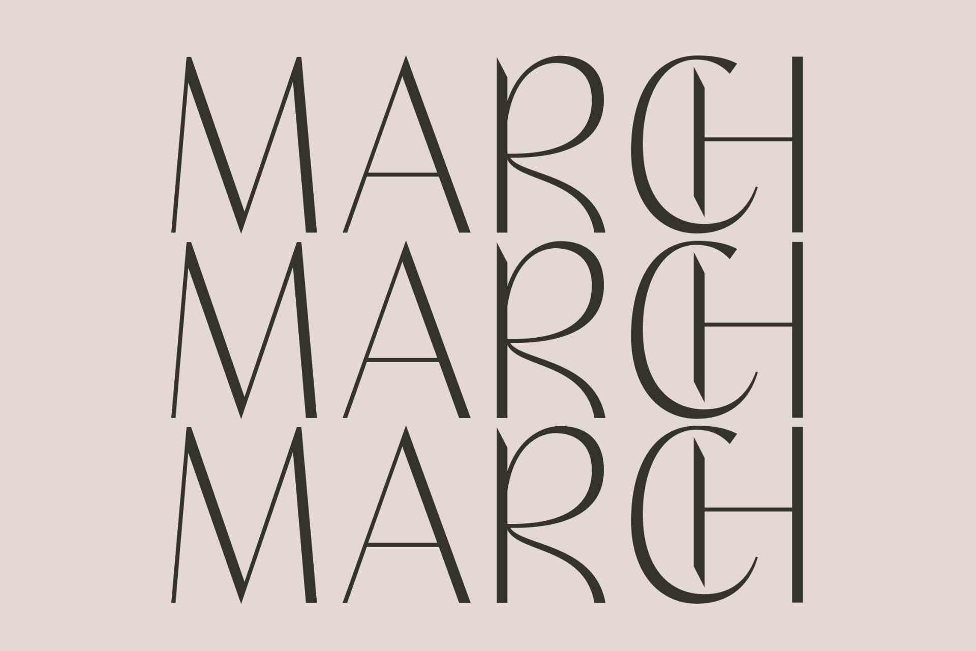 Preview 3 for Kingray Quento - Minimalist Sans Serif Font