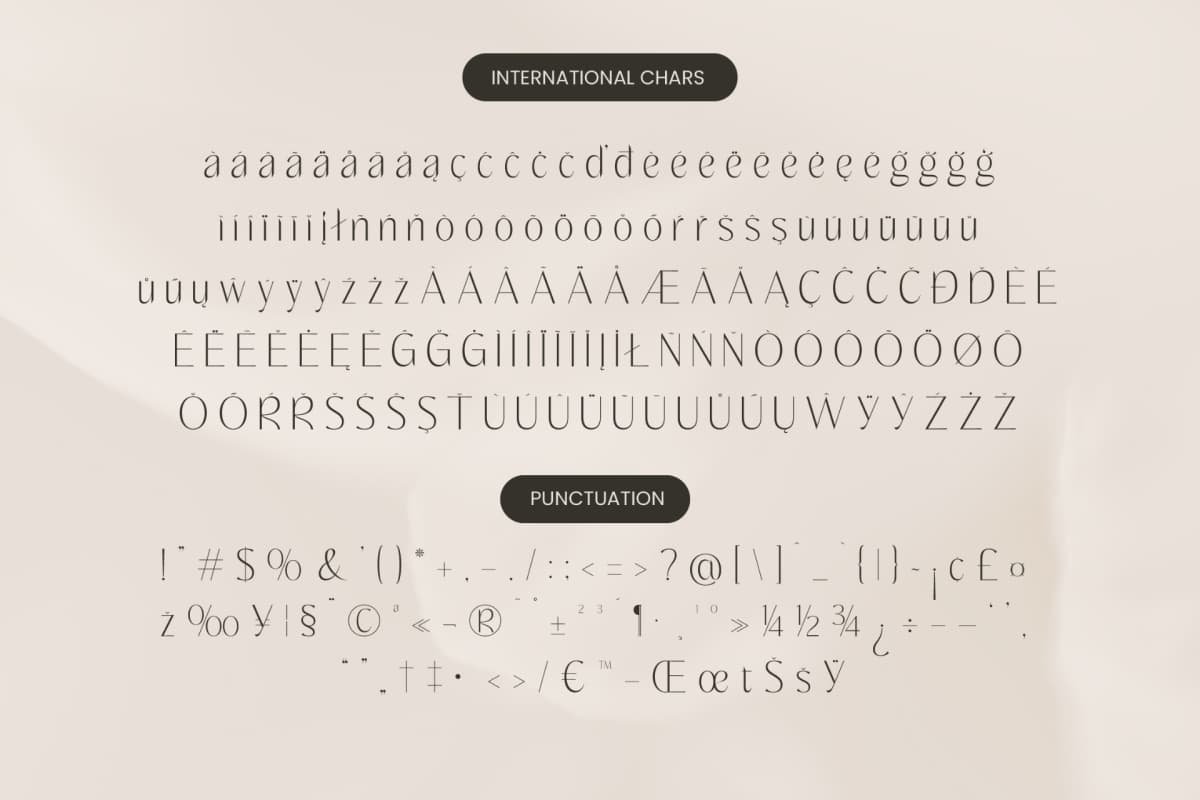 Kingray Quento - Minimalist Sans Serif Font font preview 19