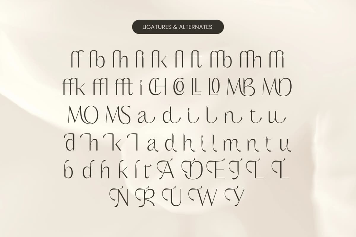 Kingray Quento - Minimalist Sans Serif Font font preview 18