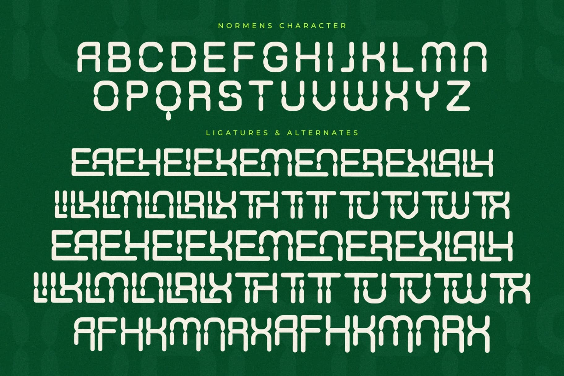 Preview 13 for Normens – New Display Typeface