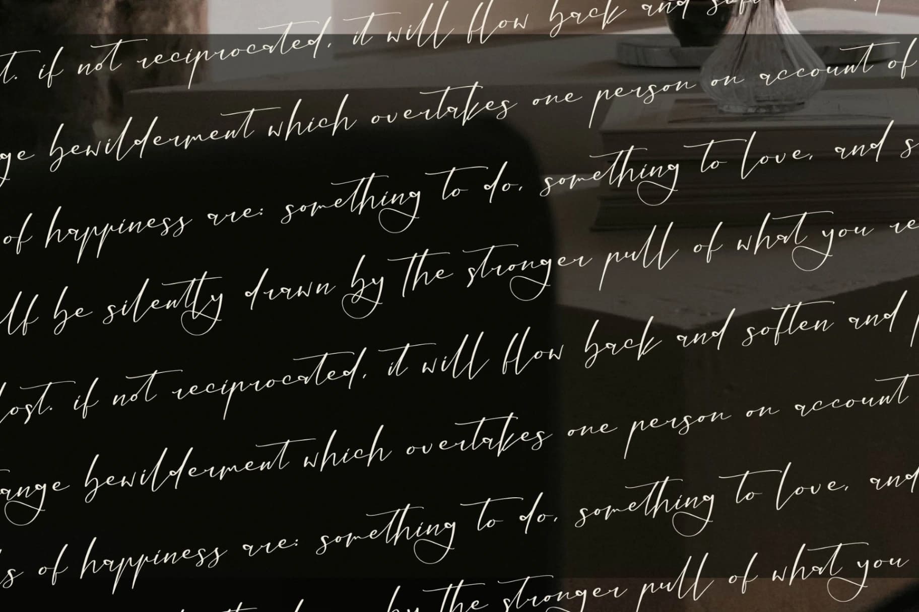 Preview 9 for Gomethina – Modern Calligraphy Font