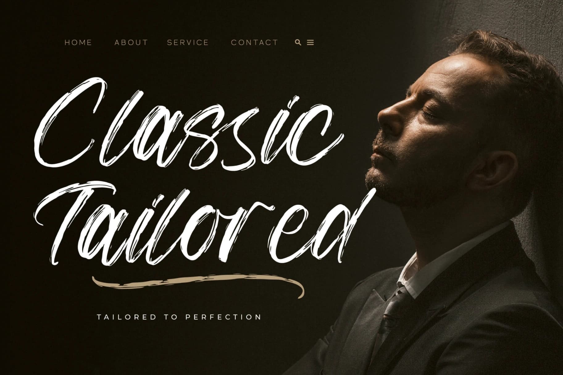 Preview 3 for Anthony Dominate – Modern Handbrush Font