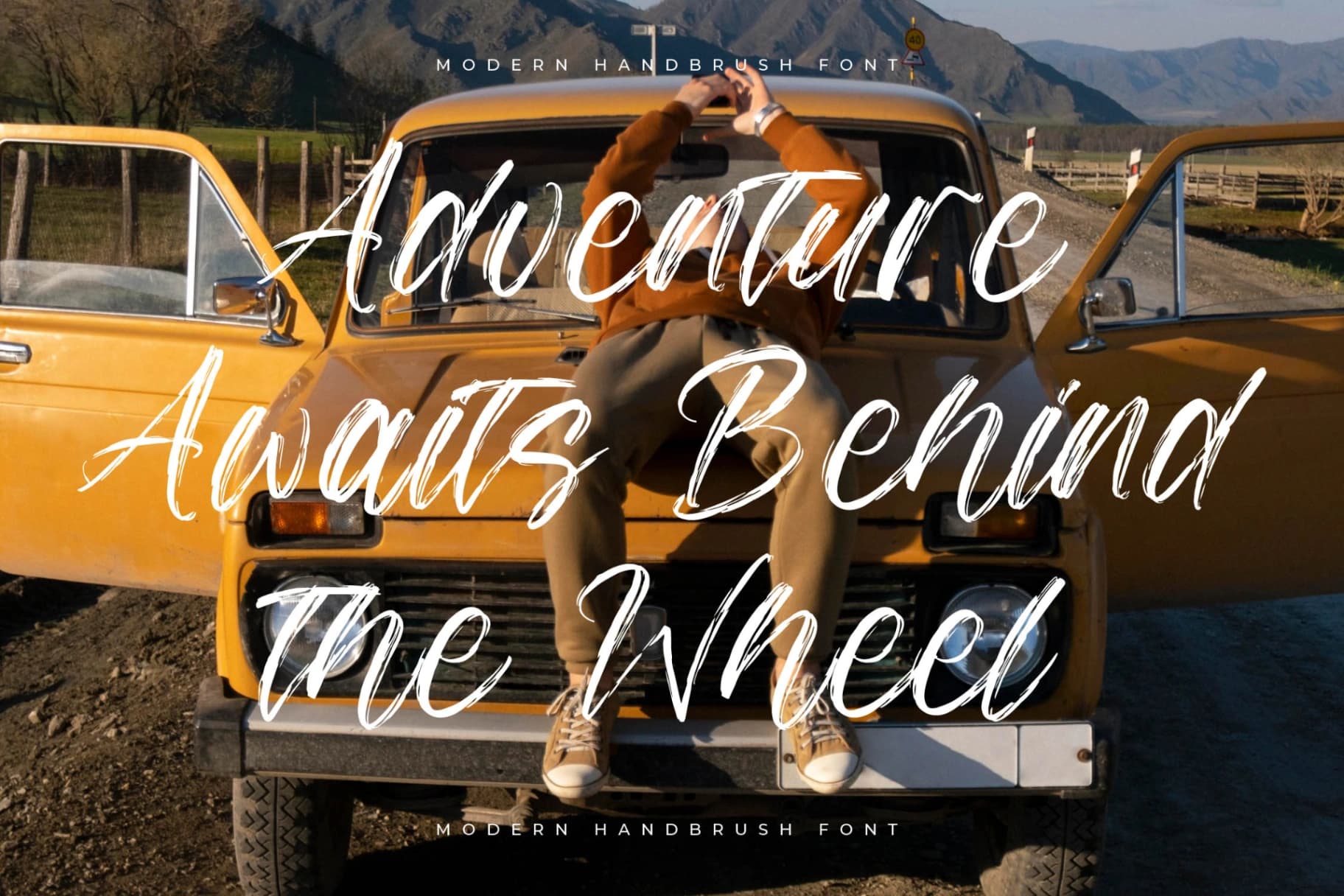 Preview 11 for Anthony Dominate – Modern Handbrush Font