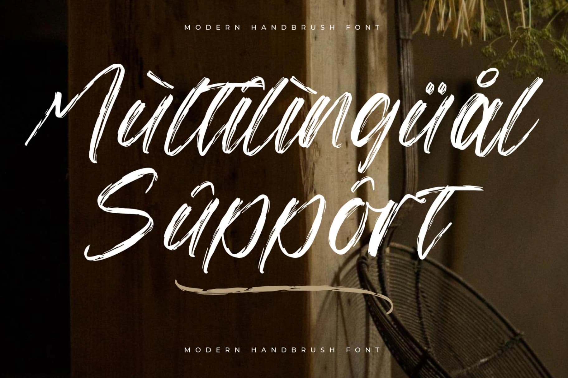 Preview 12 for Anthony Dominate – Modern Handbrush Font
