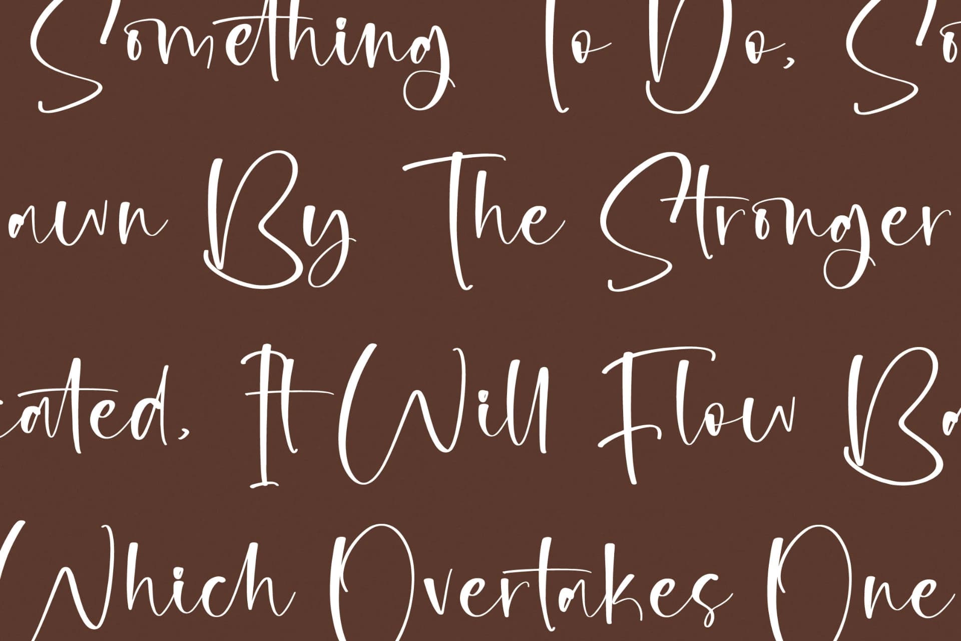 Preview 9 for Megchaty – Modern Handwritten Font