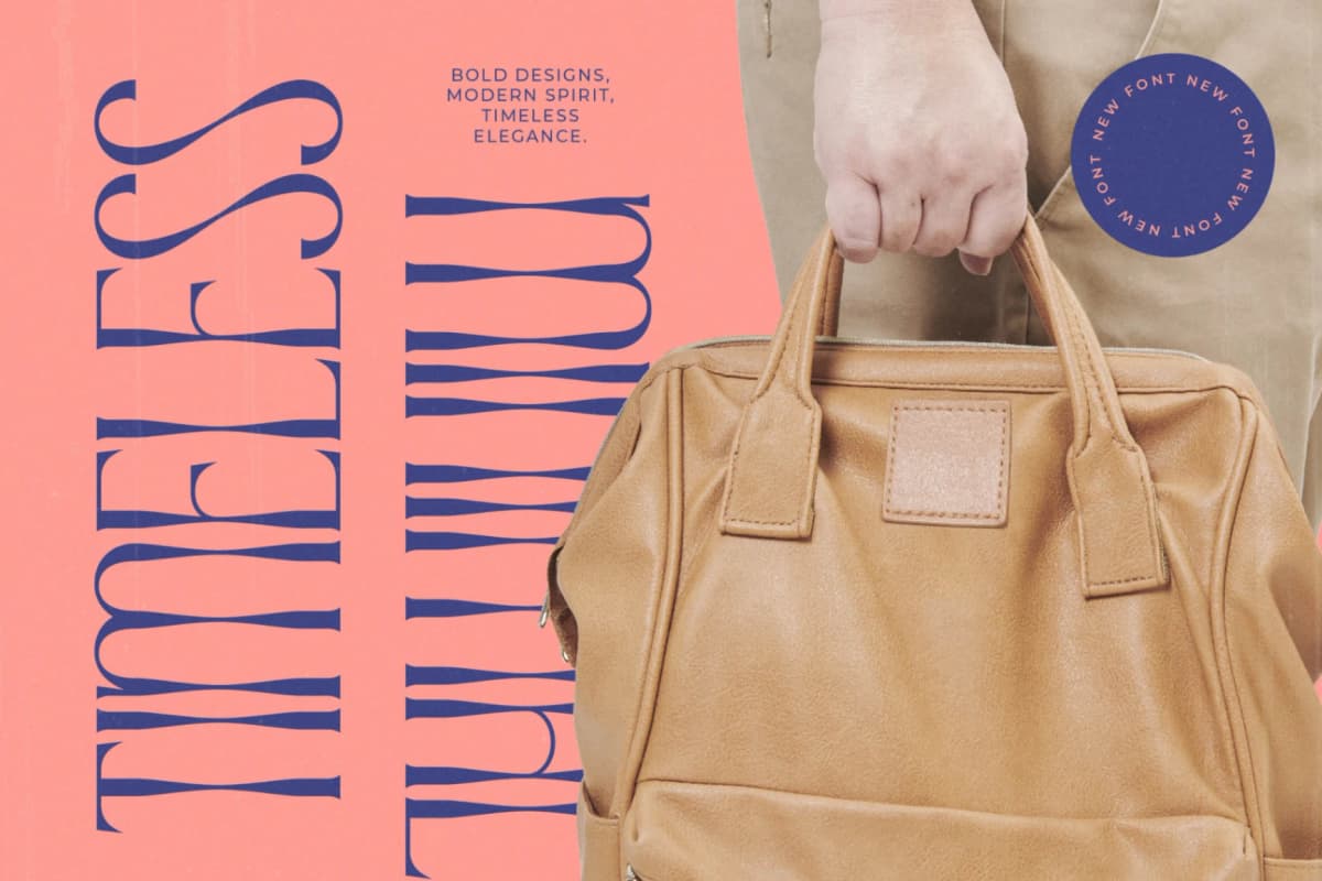 Medkight - Serif Display Font font preview 11