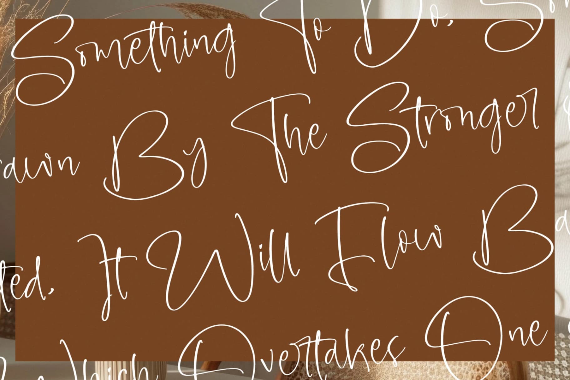 Preview 9 for Amberony – Modern Handwritten Font