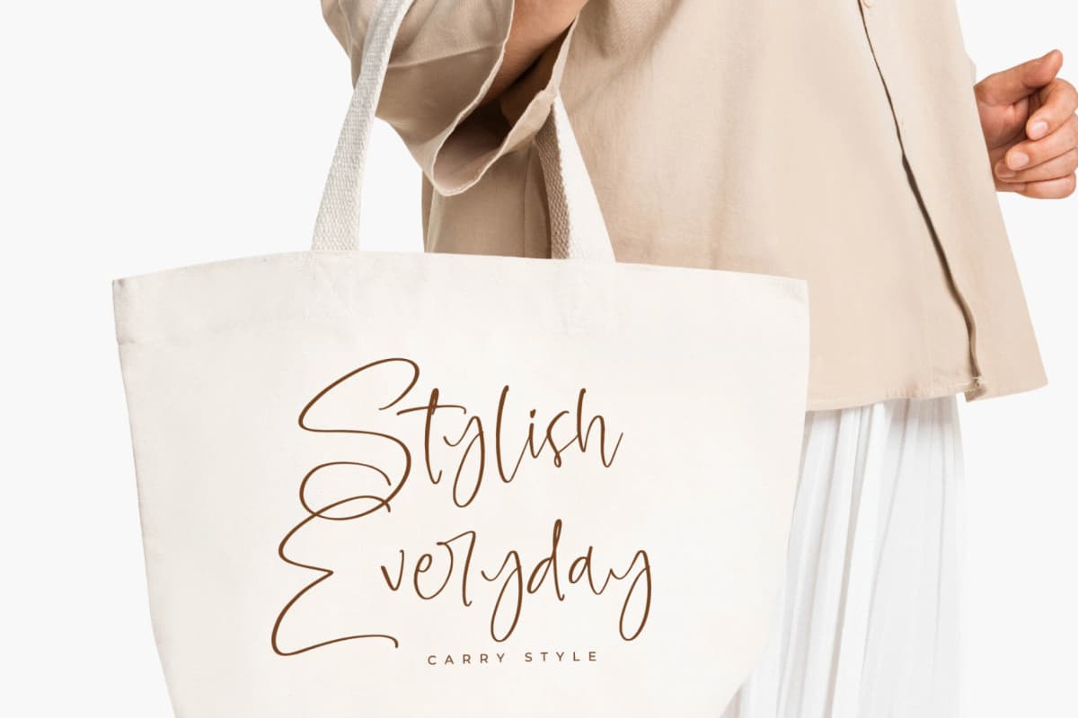 Preview 8 for Amberony – Modern Handwritten Font