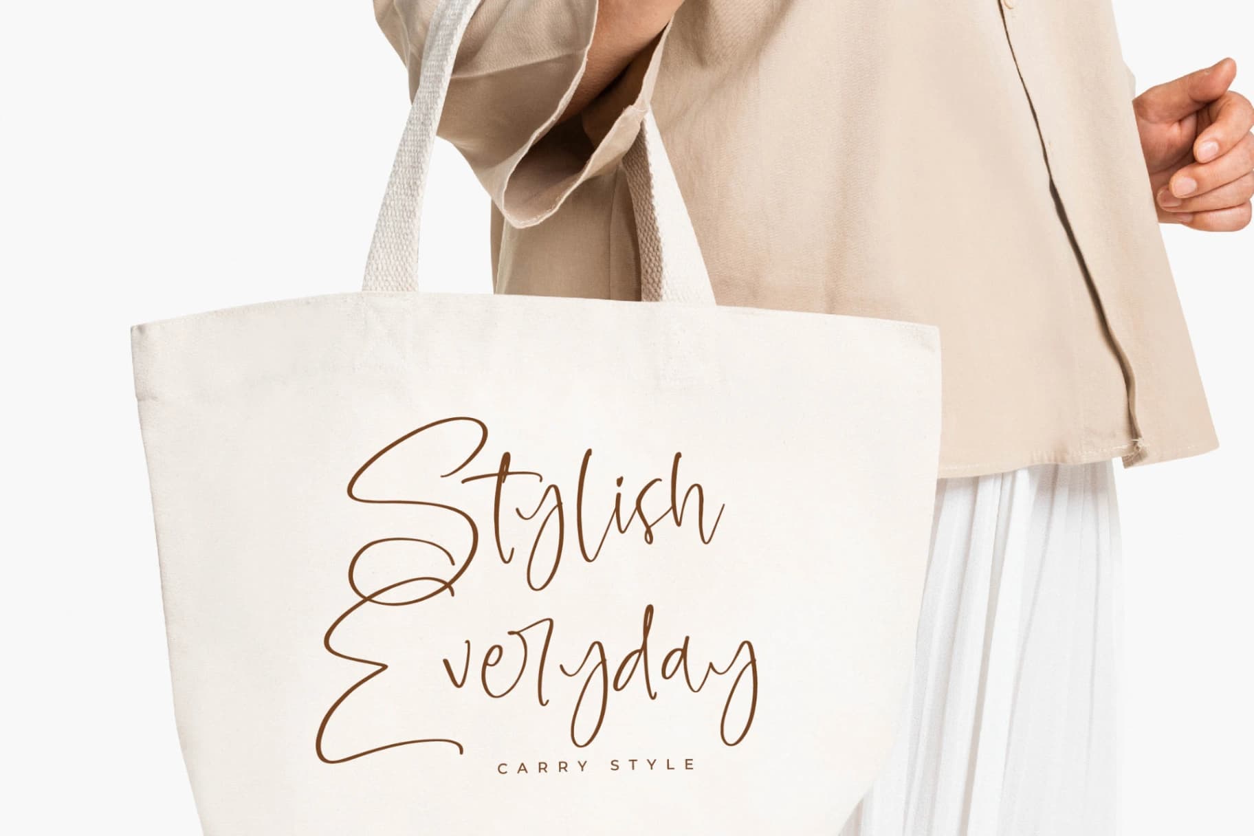 Preview 8 for Amberony – Modern Handwritten Font