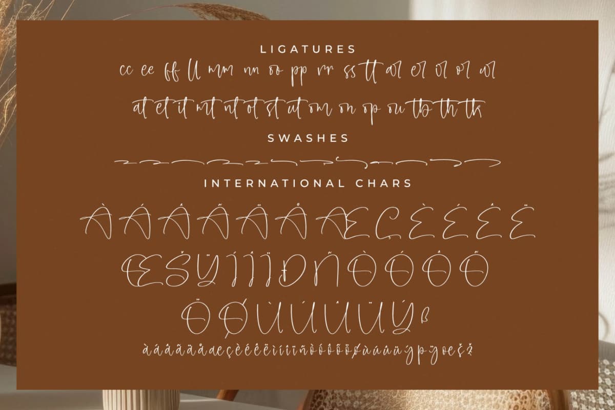 Preview 14 for Amberony – Modern Handwritten Font