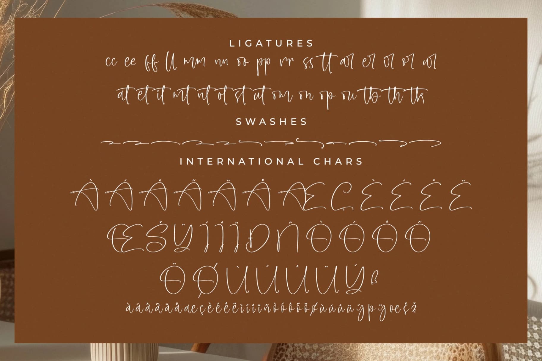 Preview 14 for Amberony – Modern Handwritten Font
