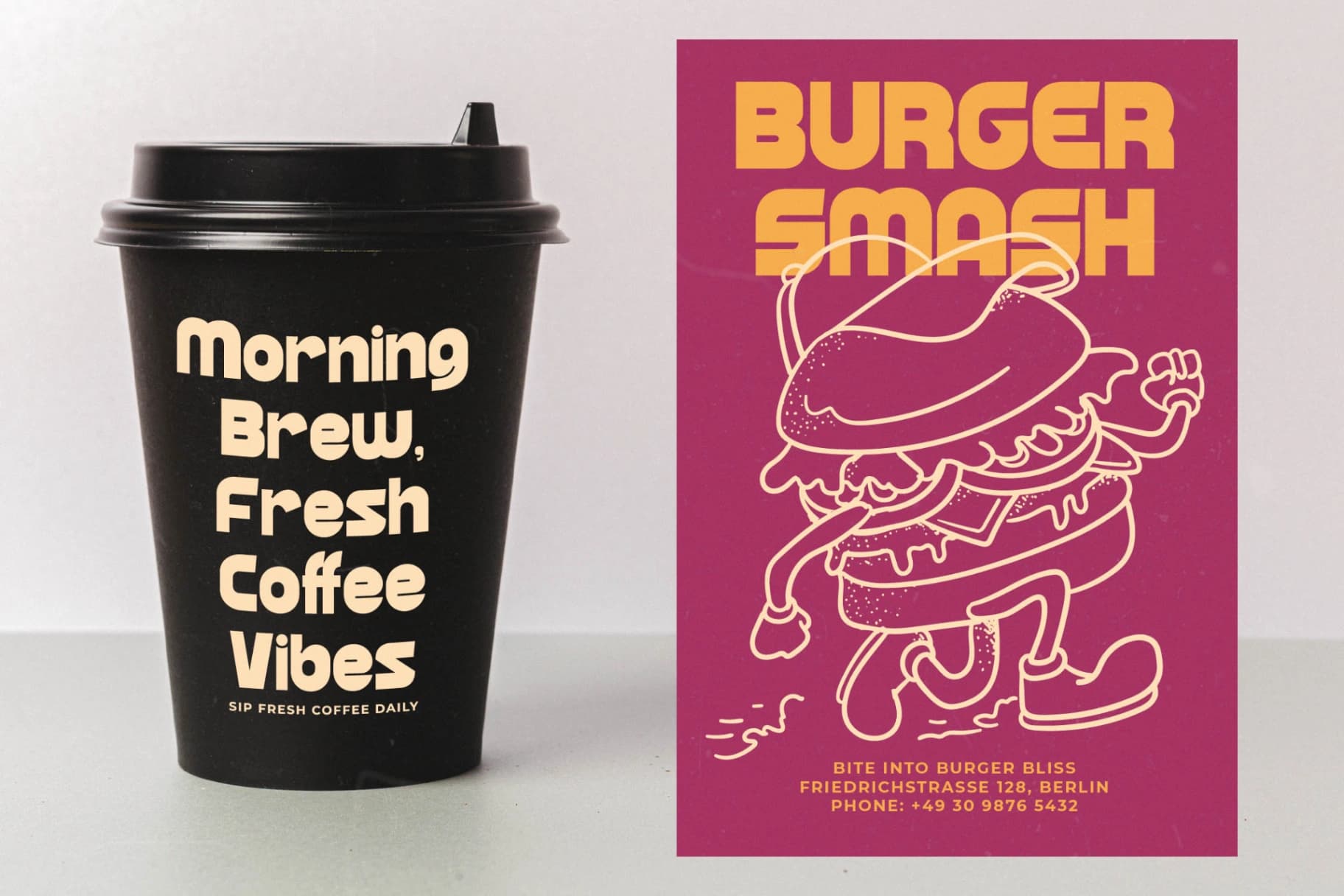 Preview 9 for Grand Nights - Modern Retro Sans Serif