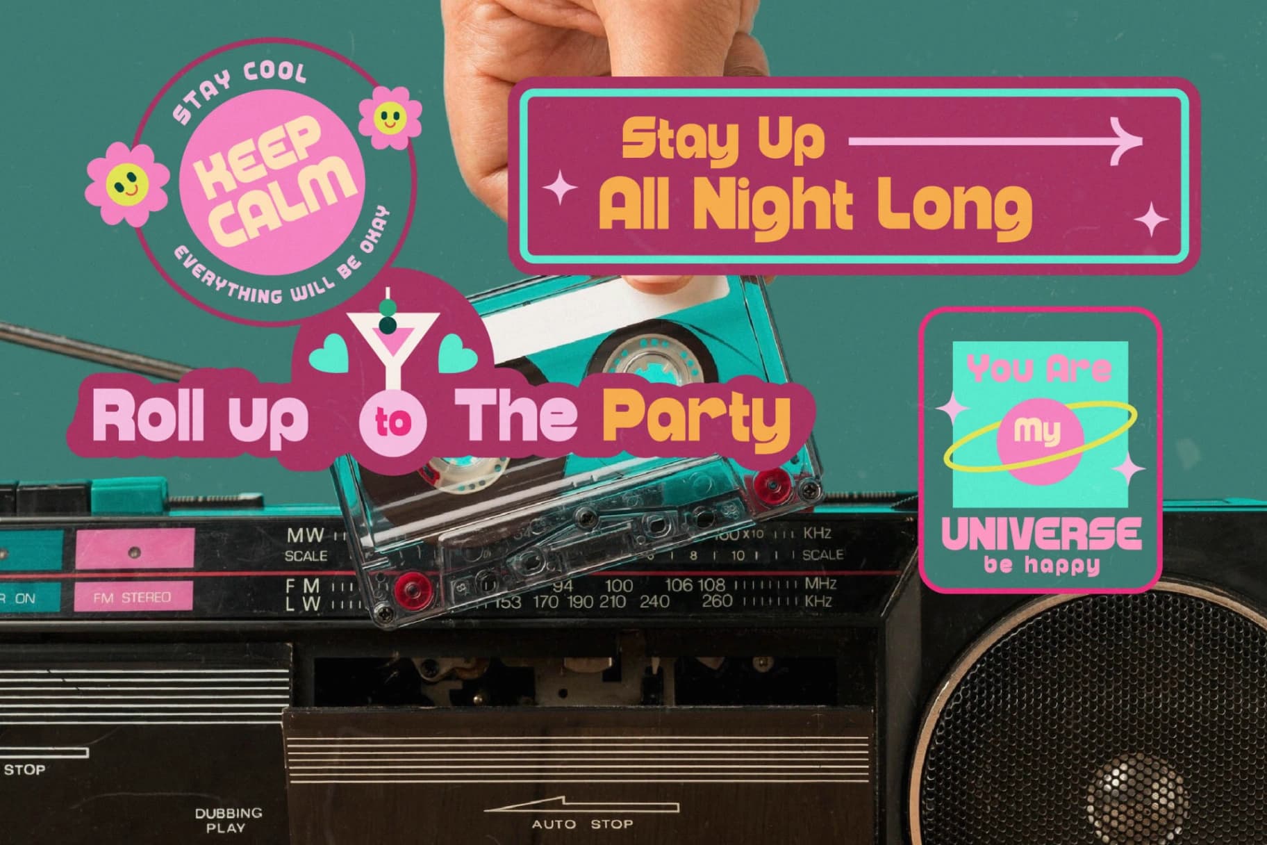 Preview 13 for Grand Nights - Modern Retro Sans Serif