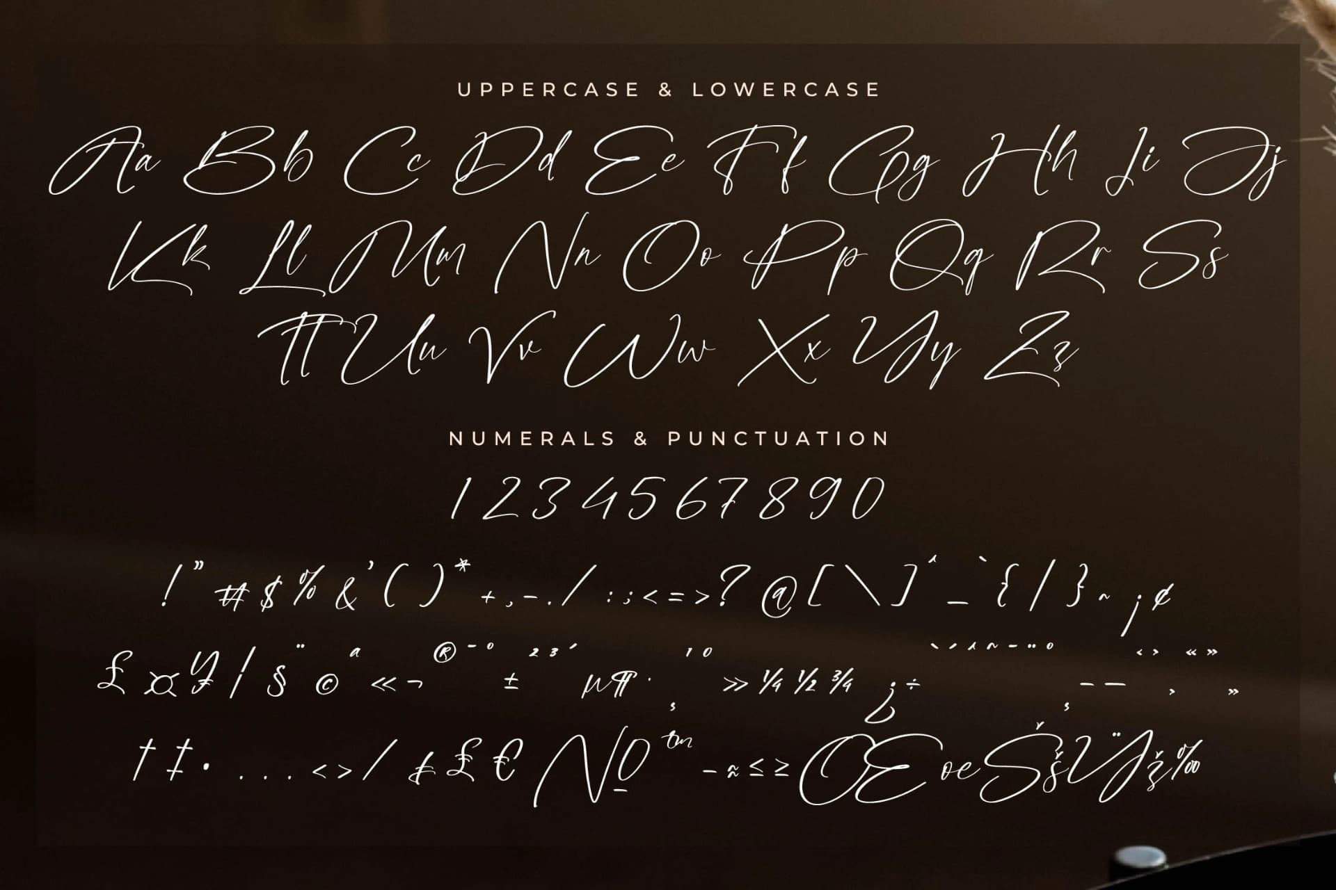 Preview 13 for Emeython – Modern Handwritten Font