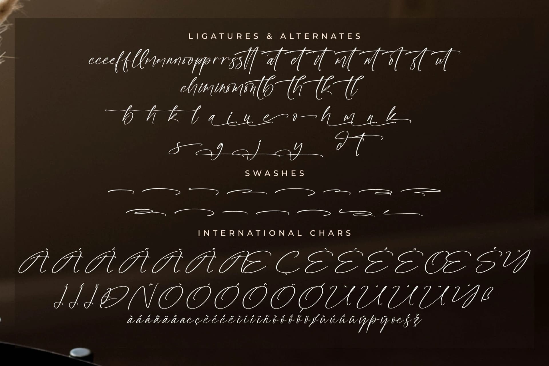 Preview 14 for Emeython – Modern Handwritten Font
