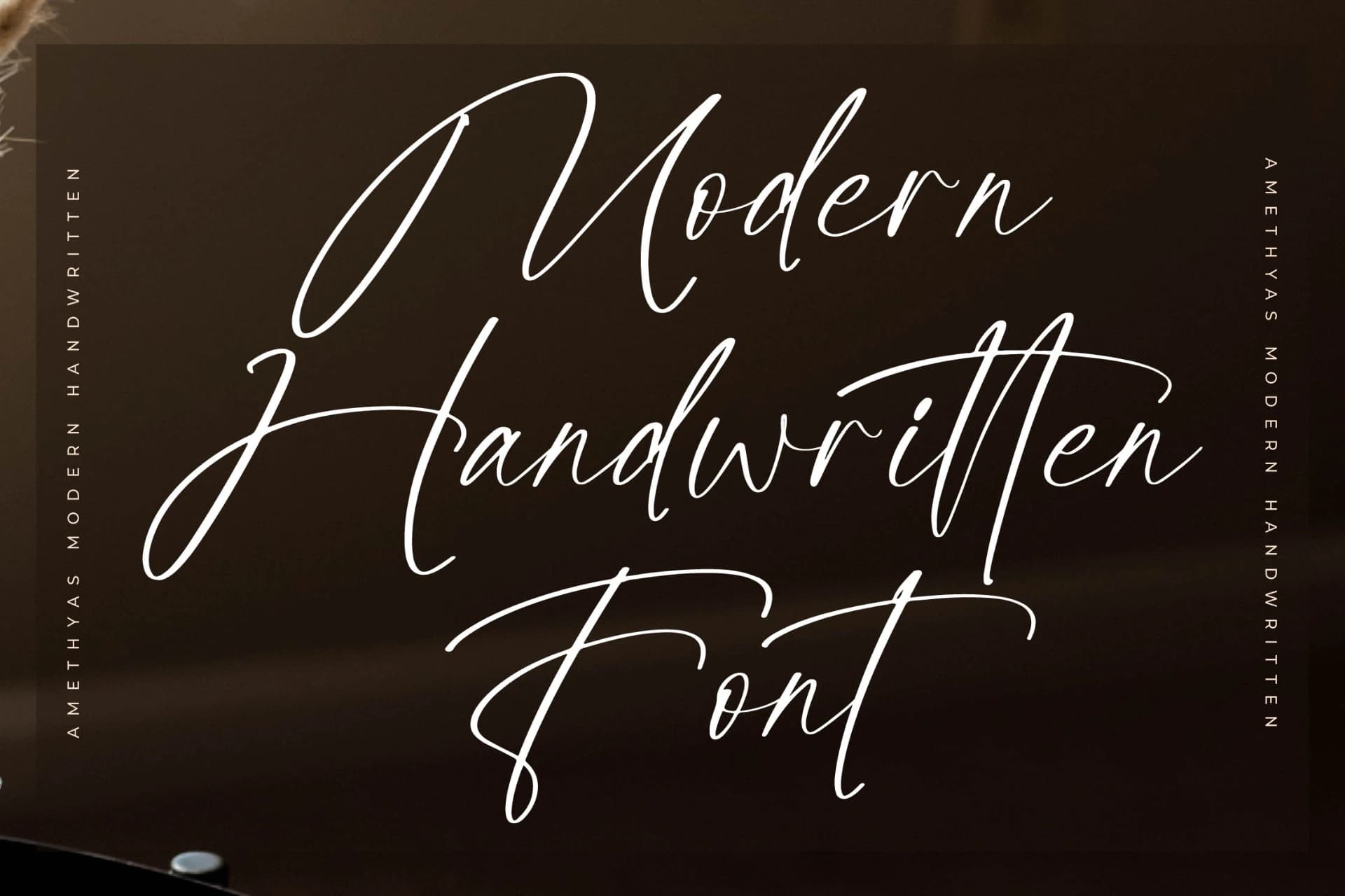 Preview 5 for Emeython – Modern Handwritten Font