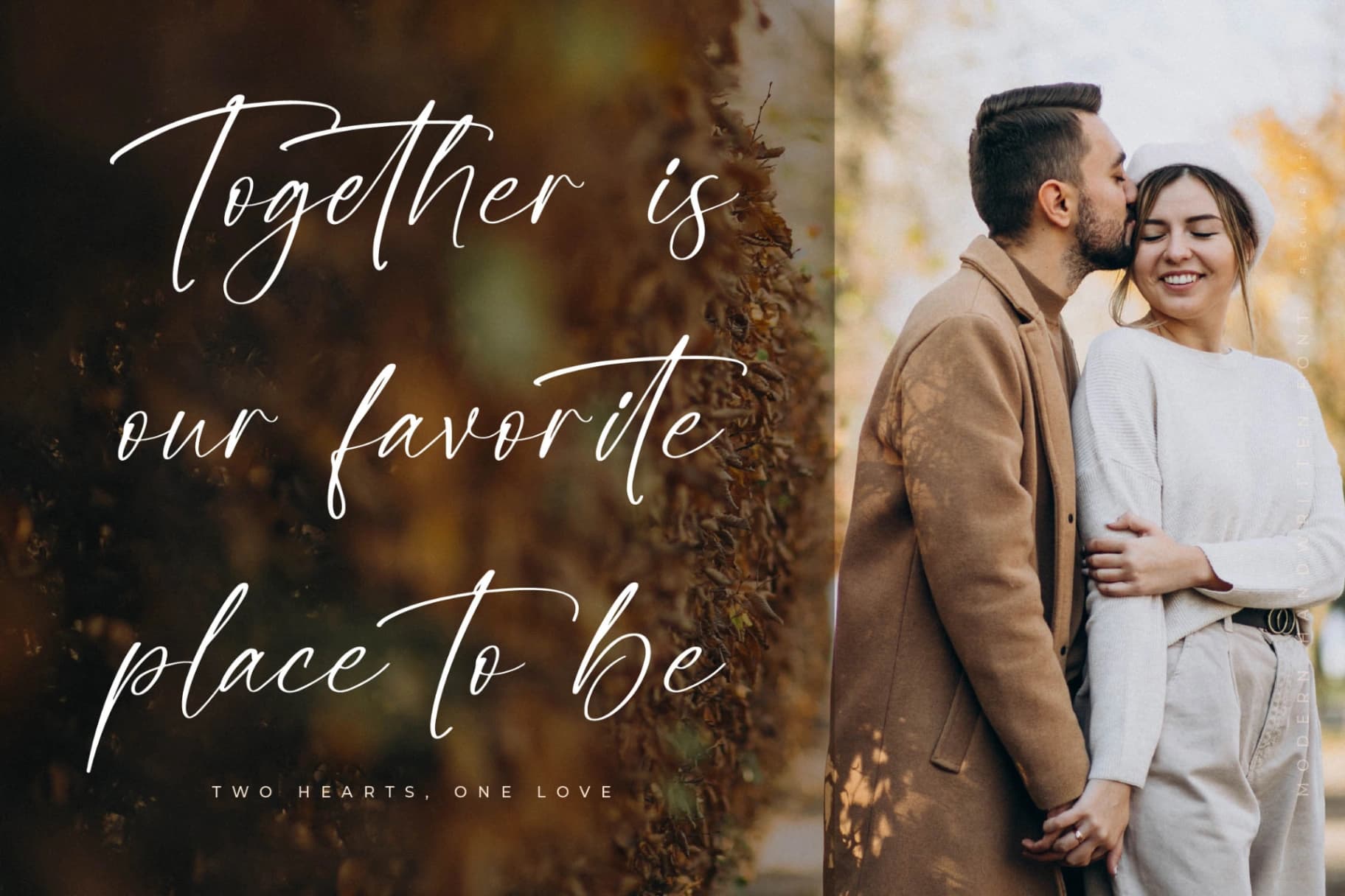 Preview 8 for Emeython – Modern Handwritten Font