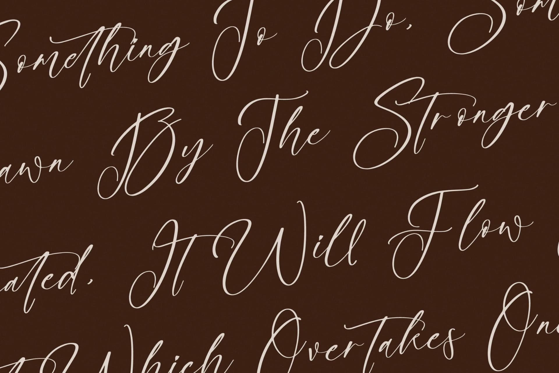 Preview 9 for Brittany Glostime – Beauty Calligraphy Font
