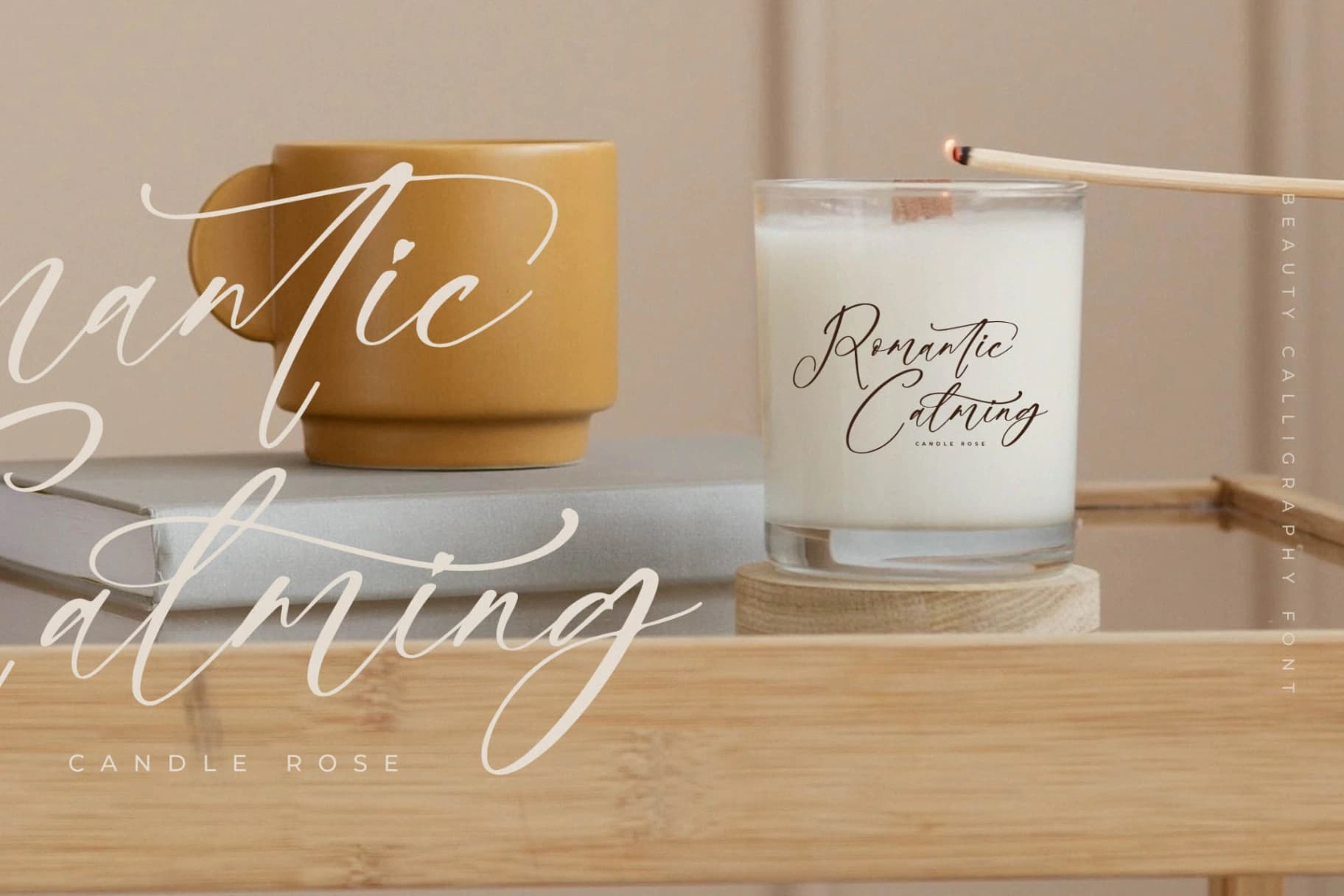 Preview 5 for Brittany Glostime – Beauty Calligraphy Font