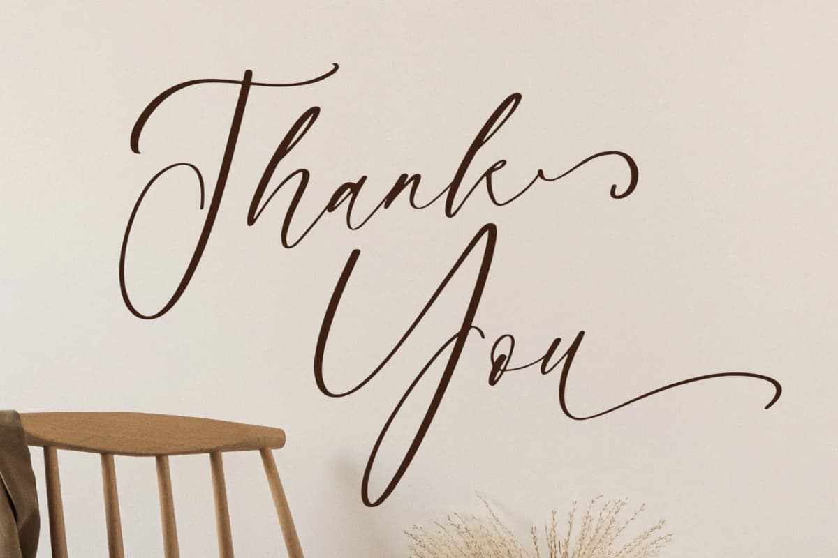 Preview 15 for Brittany Glostime – Beauty Calligraphy Font