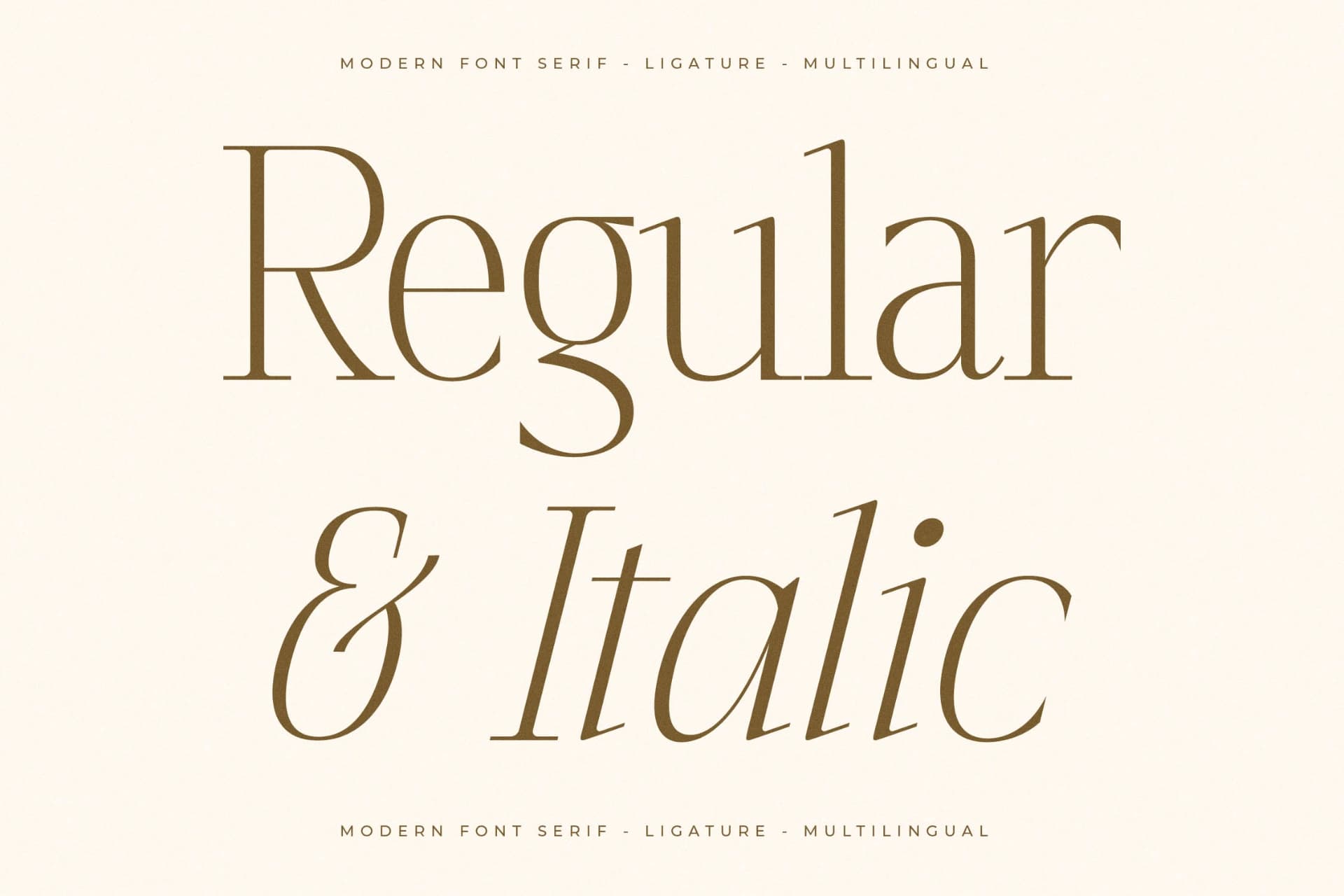 Preview 8 for Seraphine – Modern Font Serif