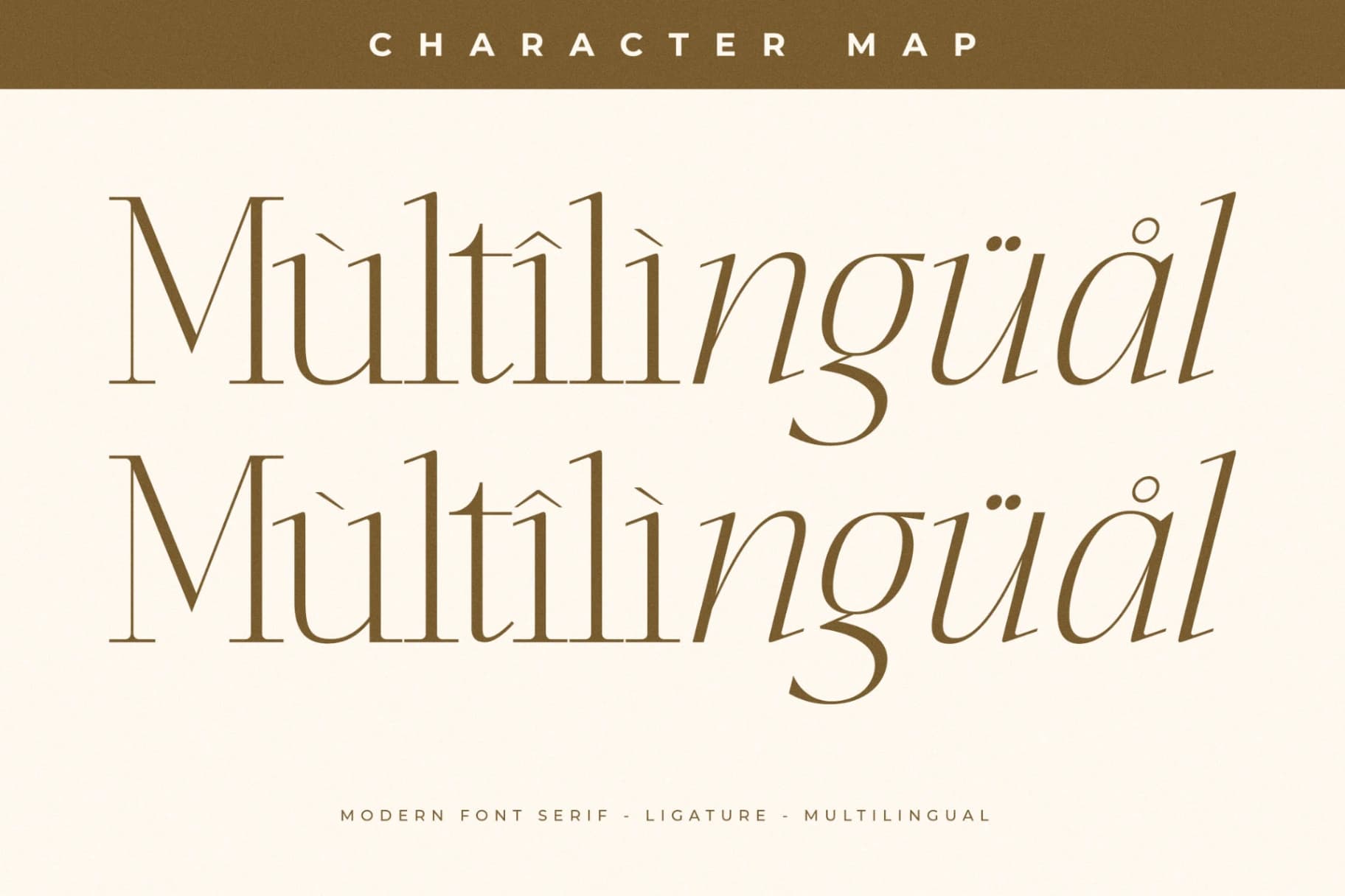 Preview 12 for Seraphine – Modern Font Serif