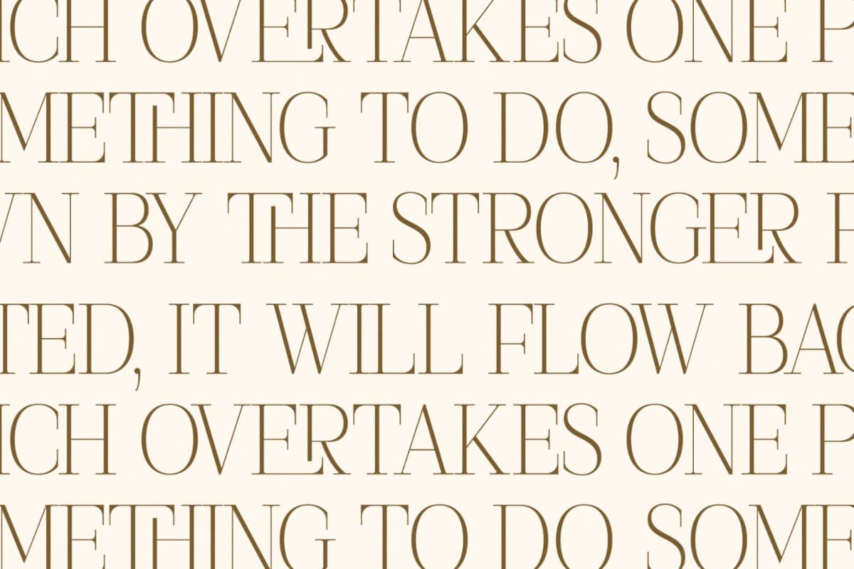 Preview 9 for Seraphine – Modern Font Serif