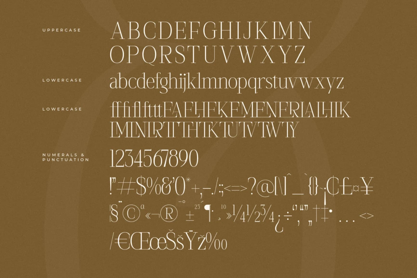 Preview 13 for Seraphine – Modern Font Serif