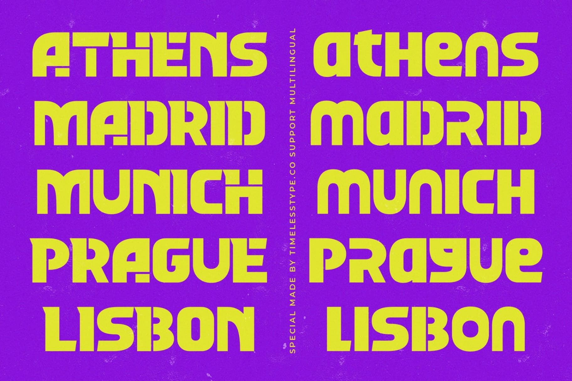Preview 2 for Mafteis - Modern Display Sans Serif