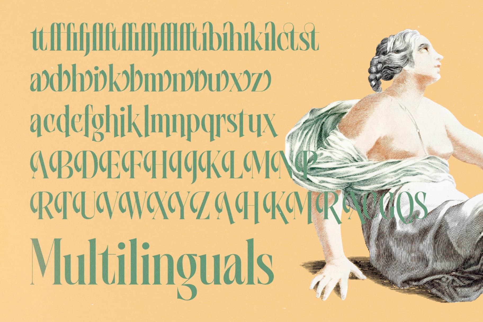 Preview 15 for Mattery Gravity - Modern Alternate Serif Font