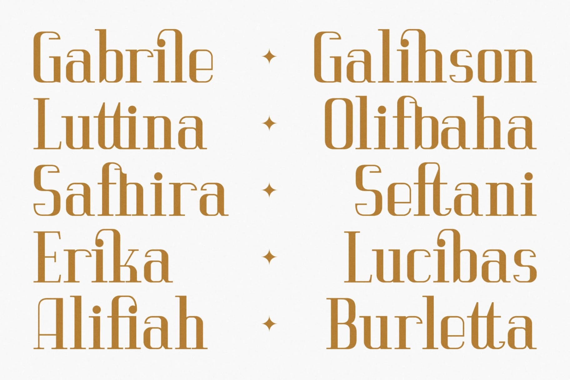 Preview 2 for Vittorika – Modern Serif Font