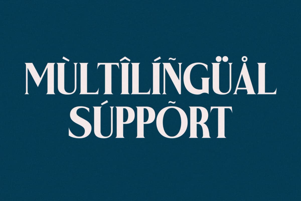 Kraliba – Modern Display Serif font preview 12