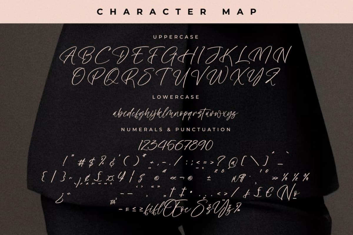 Huntlefal – Modern Handwritten Font font preview 13