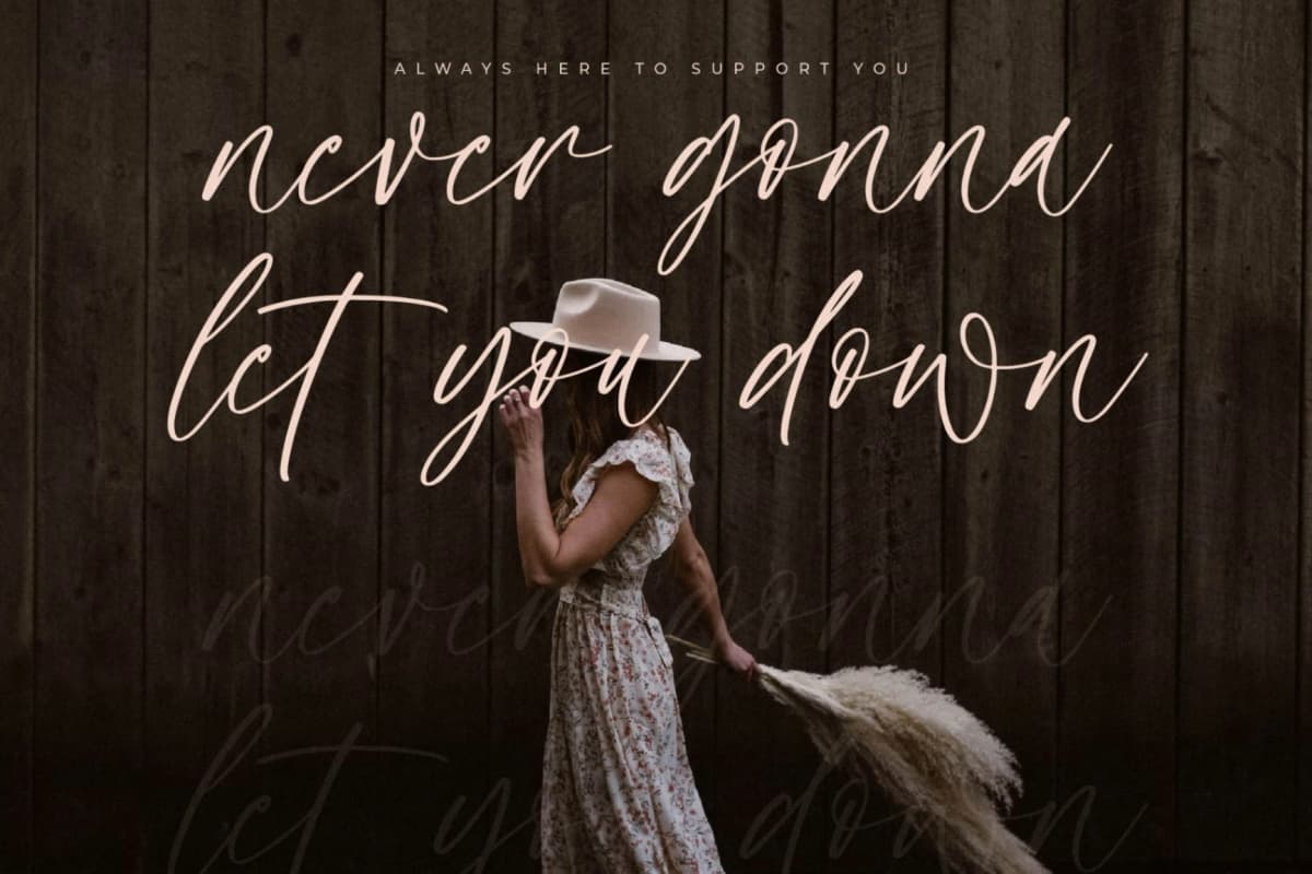 Huntlefal – Modern Handwritten Font font preview 11