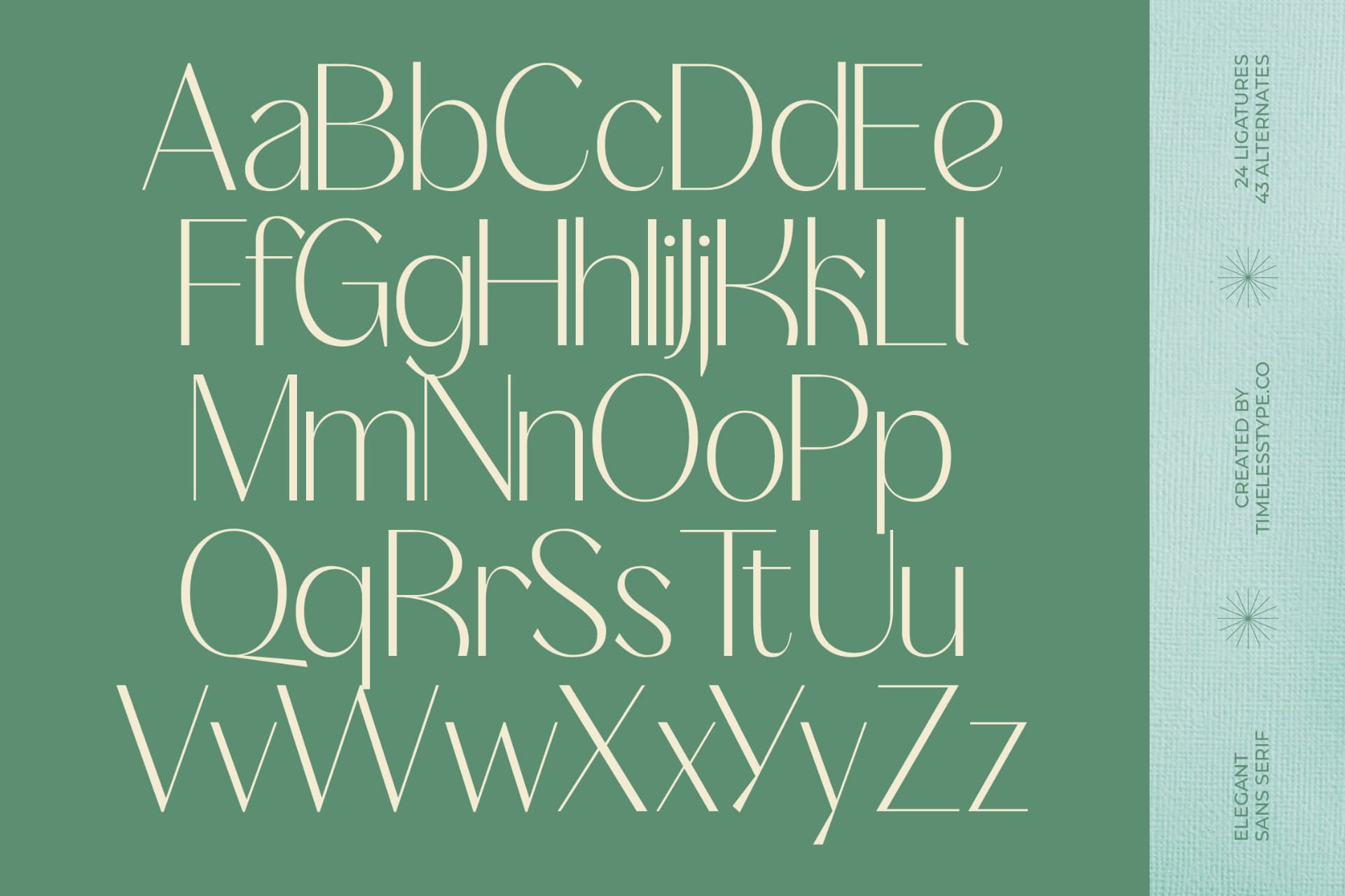 Preview 12 for Adisan Richard - Elegant Sans Serif